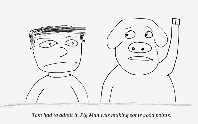 Pig man